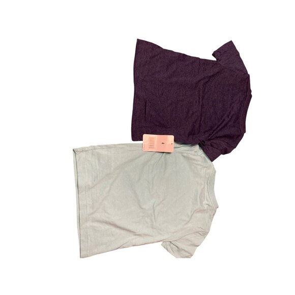 Hurley unisex kids T-Shirts 2-Pack Size 4 Blue & Navy Graphic Prints Cotton Blen - Picture 4 of 5